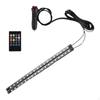 Car interior ambient lighting, RGB light strip, Universal Serial Bus, music sync, no wiring 8 Colors