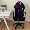 Housse de Chaise de Gaming Douce et Élastique Velours Housses de Chaise de Siège d'Ordinateur Housses de Fauteuil