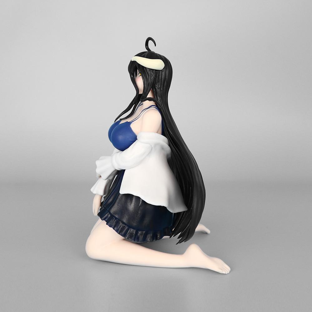 Albedo Kneeling Figure: Beautiful Two-Dimensional Girl Ornament from Overlord of the Undead Anime