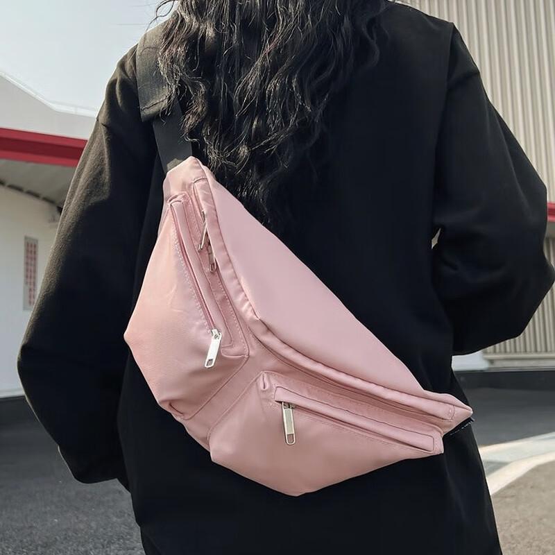 REWELL 2025 Повседневная сумка-слинг/на пояс с двумя карманами, водоотталкивающая