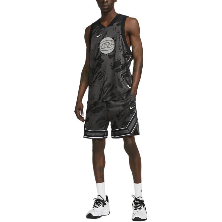 New Nike Basketball Shorts Men's Black DX0330-010