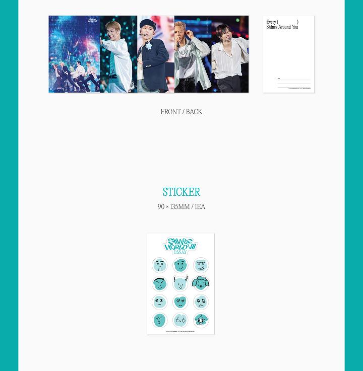 [POB] SHINee - World 7 [E.S.S.A.Y] (DIGITAL CODE)