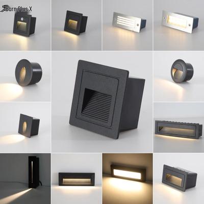 Outdoor Waterproof Stair and Step Sensor Lights, Courtyard and Yard Decoration Lights