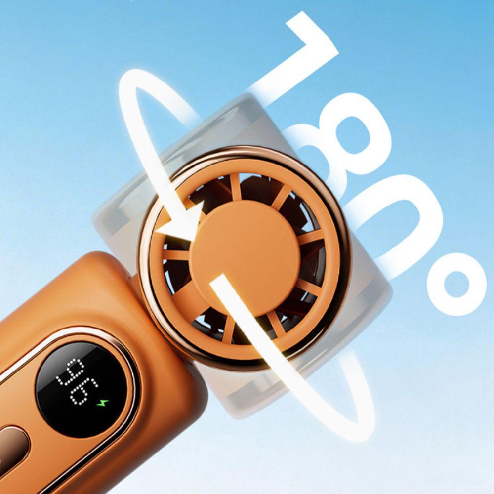 Stepless Speed Control Mini Handheld Cooling Fan Lightweight Design Compact Size Stepless 111 Gear Fan Soft Wind