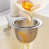 1/2PCS Kitchen Sink Drain Basket Stainless Steel Swan Food Vegetables Peel Egg Filter Corner Sink Strainer Dry Drainage Racks