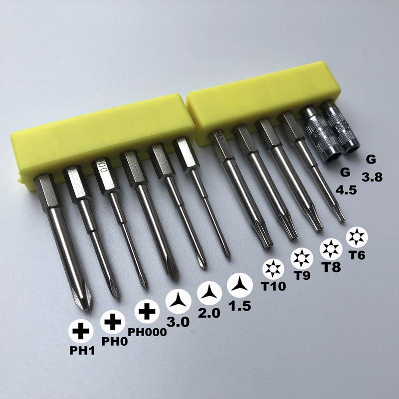 Professional Screwdriver Kit Set 1 for Switch NS New 3DS Slim Wii NES SNES DS Lite GBA Game Console Maintenance Lightweight Tools