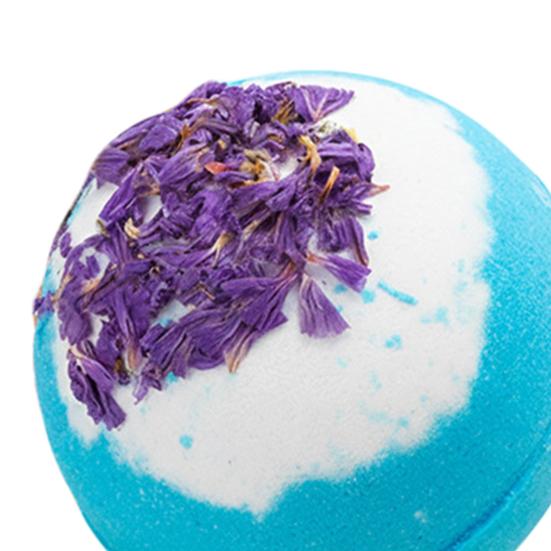 100G Salt Bath Bombs Plants Extract Essential Oils Handmade Fizzies Ball Dry Skin Moisturizing Aromatherapy Shower Ball Women Spa
