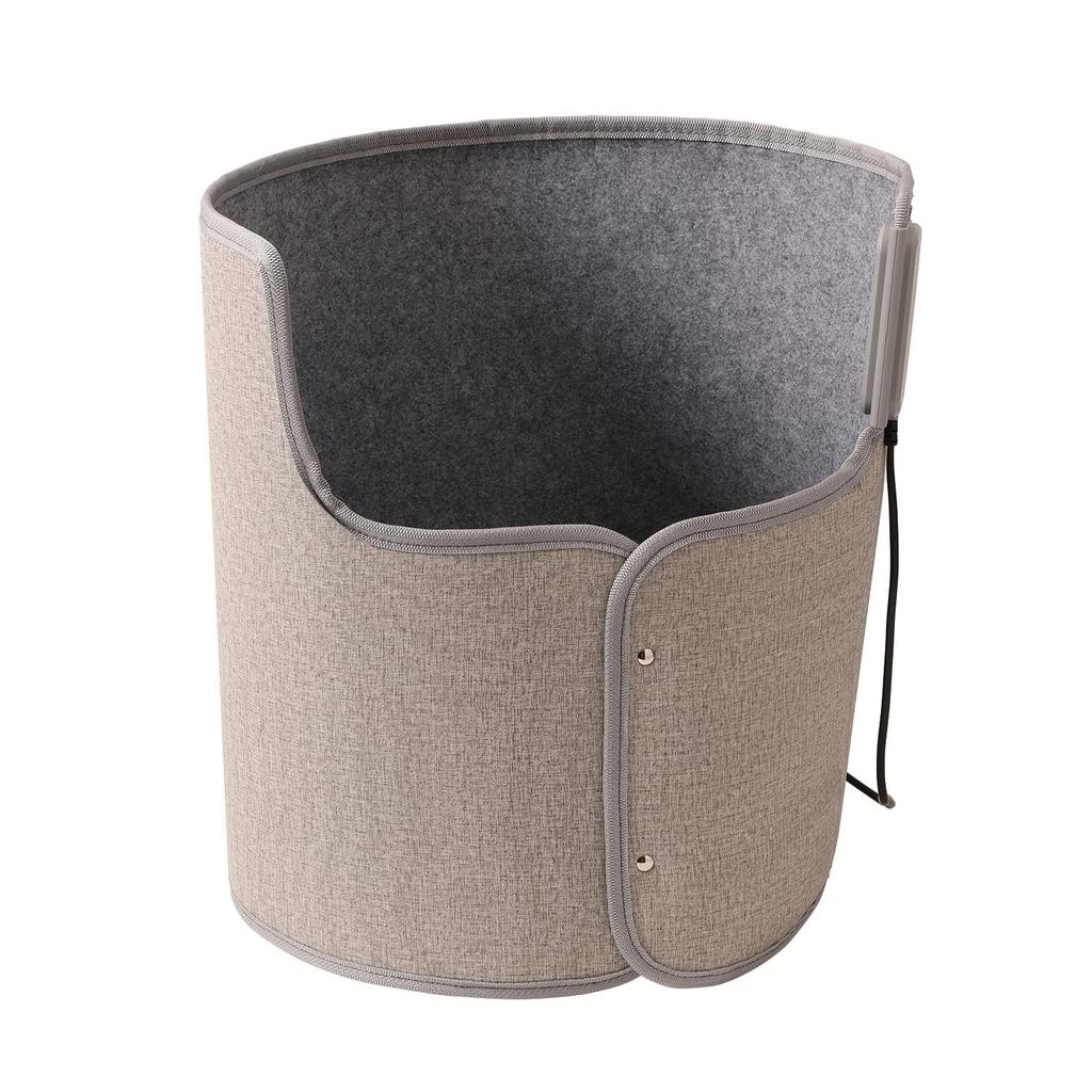 LITHON Rolling Kotatsu Foot Warmer Panel Heater Desk Heater Foot Heater Warms your feet in about 30 seconds Foot heating mat that warms from your toes