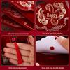 2025 High-End Chinese Wedding Red Envelope: Double Happiness Lai See for Tea Ceremony