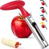 1PC Premium Stainless Steel Kitchen  Apple Corer Tool Ultra Sharp Easy to Use & Clean Durable Fruit Corer Remover