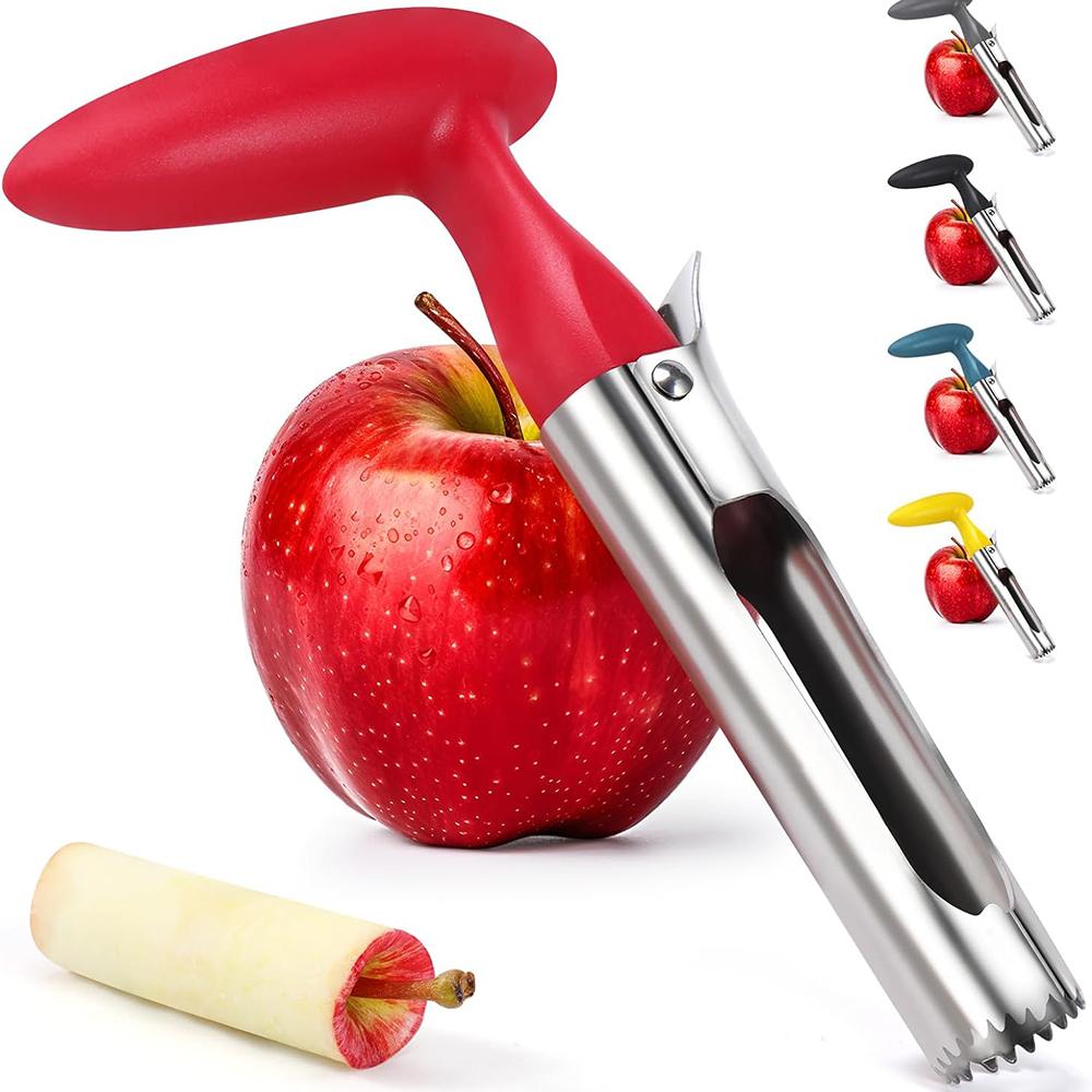 1PC Premium Stainless Steel Kitchen Apple Corer Tool Ultra Sharp Easy to Use & Clean Durable Fruit Corer Remover