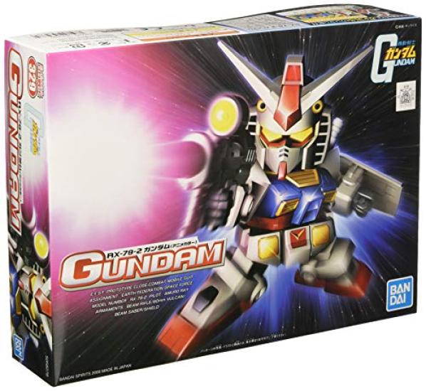 SD Гандам BB Senshi RX-78-2 Гандам (Аниме Цвет) (BB Сенши)