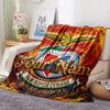 1PC Benfica Crest Custom Name Patterned Flannel Blanket Suitable For All Seasons For Home Decor Warmth And Comfort Gifts Holiday Present