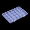 24/15/28 Grids Transparent Plastic Embroidery Floss Storage Box Floss Bobbins Storage Organizer Diy Cross Stitch Sewing Tools