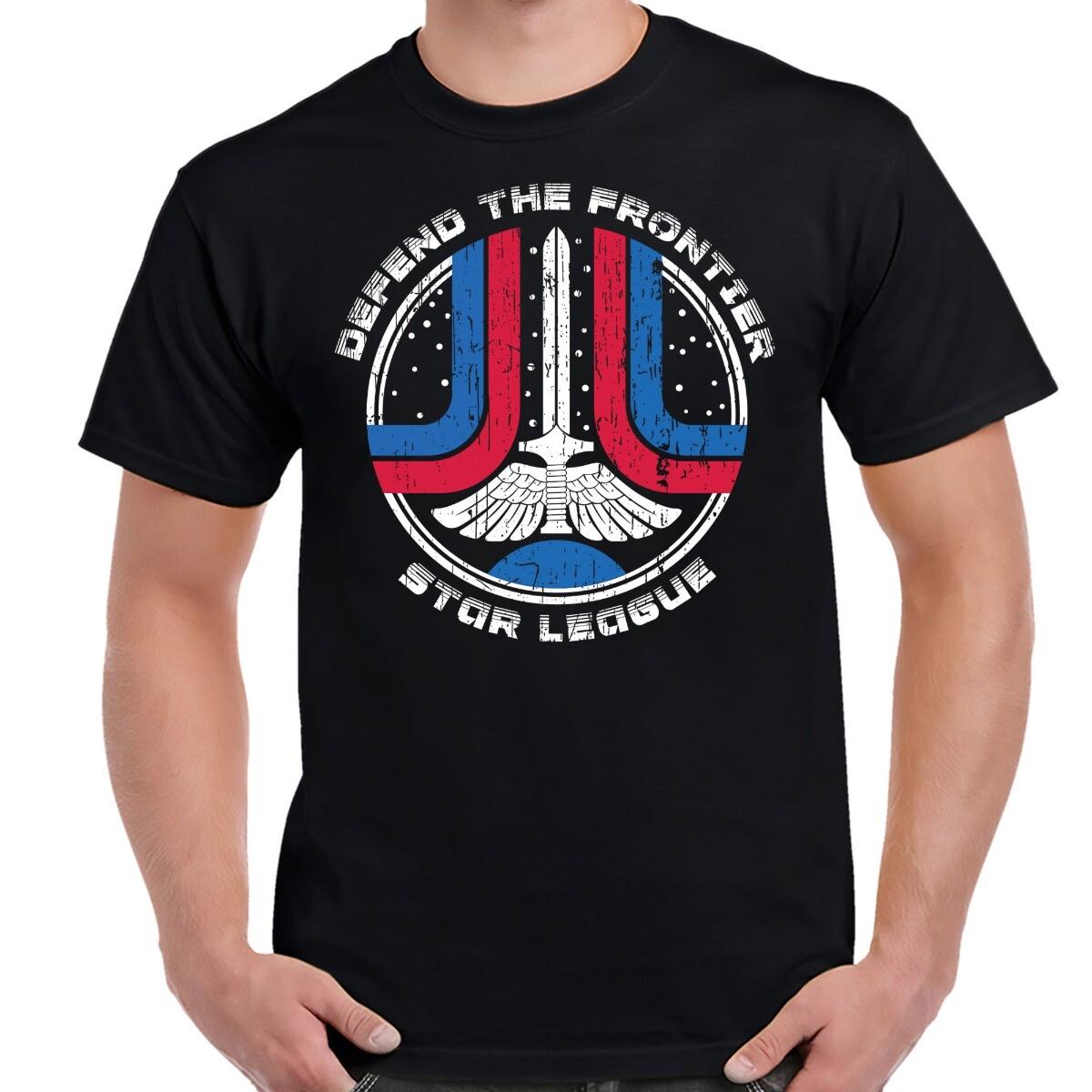 The Last Starfighter Star League Distressed Shirt S