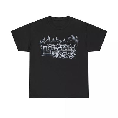 Camiseta Yeat Lyfestyle Caveira Merch do Álbum Camisetas - Camiseta Unisex de Todos os Tamanhos