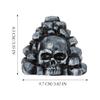 Aztec Whistle Loud Spookys Aztec Scary Death Whistle Realistic Human Screaming Aztec Ghost War Whistle Skull Head Toy