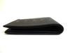 Authentic GUCCI Embossed Logo Black Leather Bifold Bill Wallet Compact Wallet #b233  Open box