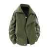 Autumn and Winter New Trendy Brand Locomotive Clothes Youth Leather Jacket Jacket Short Lington Leather Collar Loose Jacket