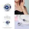 Original 100% Copper Blue Zircon Devil Eye Series Charms Fitoriginal Bracelet Diy Jewelry Making Women Gift