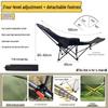Portable Folding Office, Camping, and Beach Recliner Chair