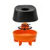 Dog Licking Ball Slow Feeder Semi-Liquid Foods Anti-Splashing Pet Slow Feeding Bowl Food-Grade Silicone Dog Bowl