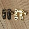 10 SZTUK Mały Antyczny Metalowy Zamek Ozdobny Hak Drewniane Pudełko Na Biżuterię Kłódka Ze Śrubami