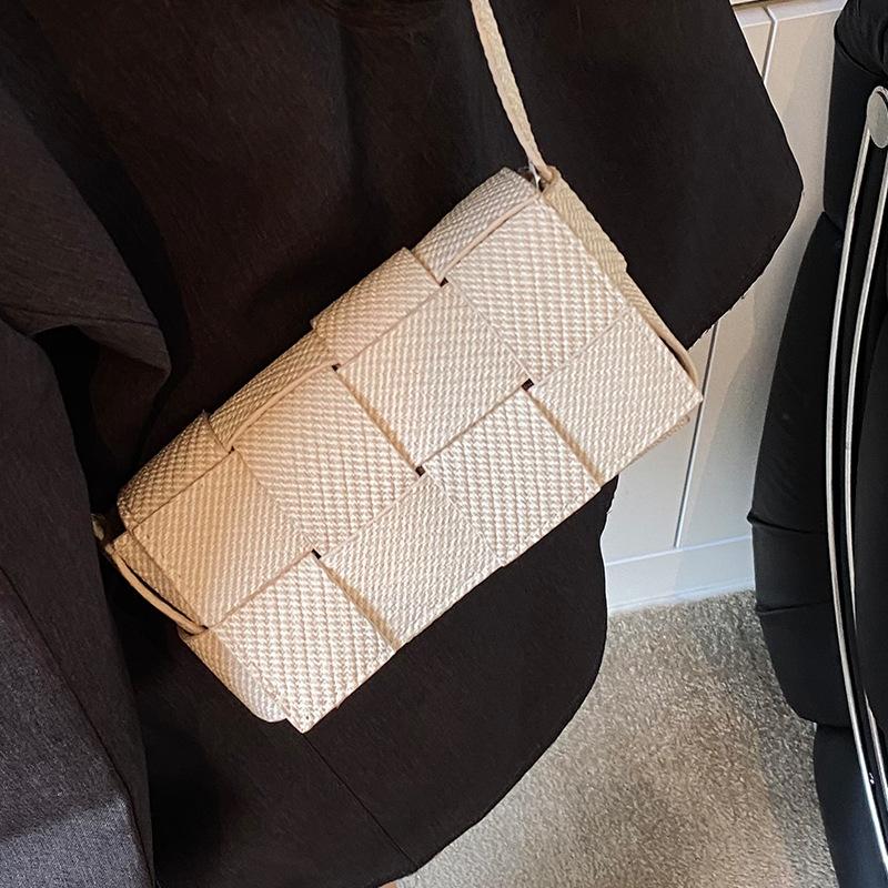 Personalized Trendy French High-quality Texture Bag for Women New Fashion Simple Bag Knitted Women's Crossbody Bag