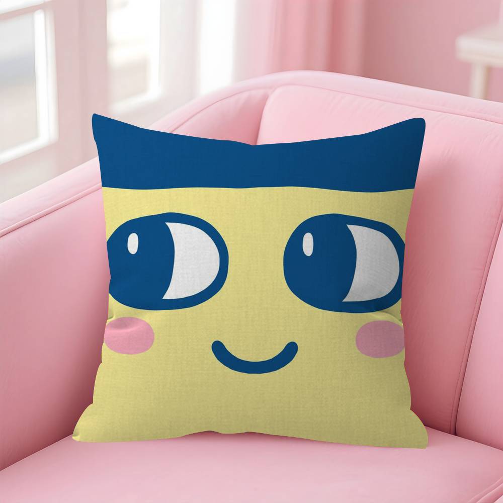 

Classic toy brand Tamagotchi Cushion Pillow Cushion Cover Pillowcase Living Room Sofa Home Decor Customized 30x30 cm