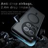 Per OnePlus 12 12R Custodia Magnetica in TPU Opaco Anti-impronte Antiurto Anti-caduta Non Ingiallente Guscio Posteriore