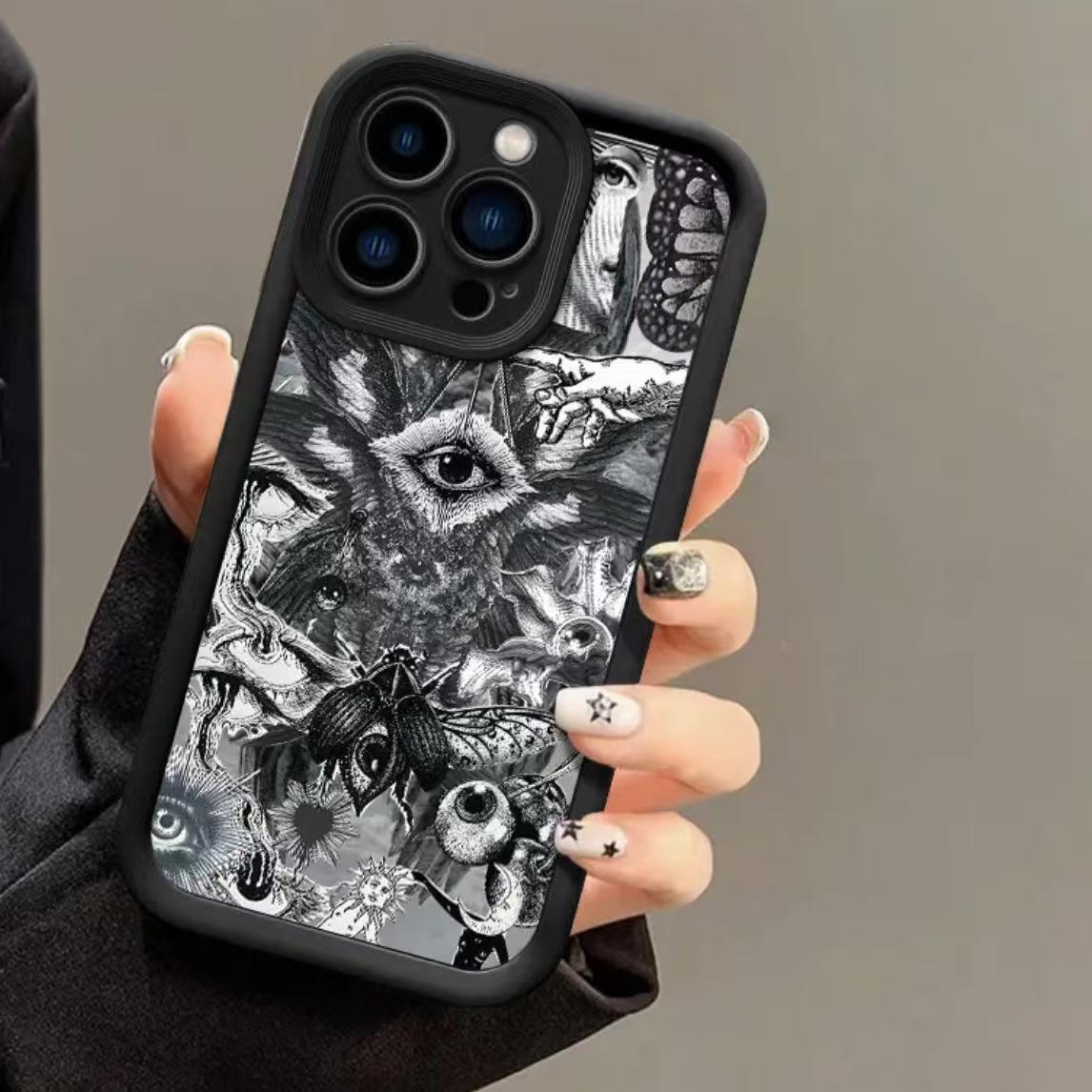 

Silicon Carbide Devil s Eye Case for iPhone 17 Pro Max/16/15/14/13 Pro iPhone 17