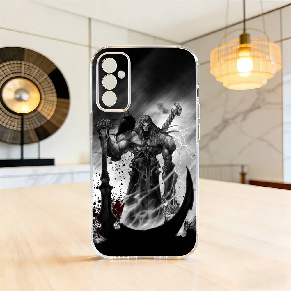 Game D-Darksiders Phone Case For SamsungA10,12,20,21S,30,31,40,50,51,52,70,71 Transparent Cover