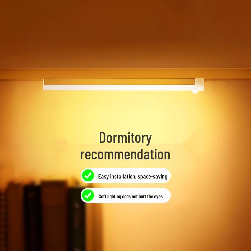 Smart Wireless LED Night Light with Motion Sensor, No Wiring Needed for Home, Hallways, Wardrobes, and Cabinets