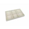 Jewelry Tray Jewelry Display Tray Gray Flannel Stud Earrings Display Dust Storage Props Drawer Jewelry Storage Box