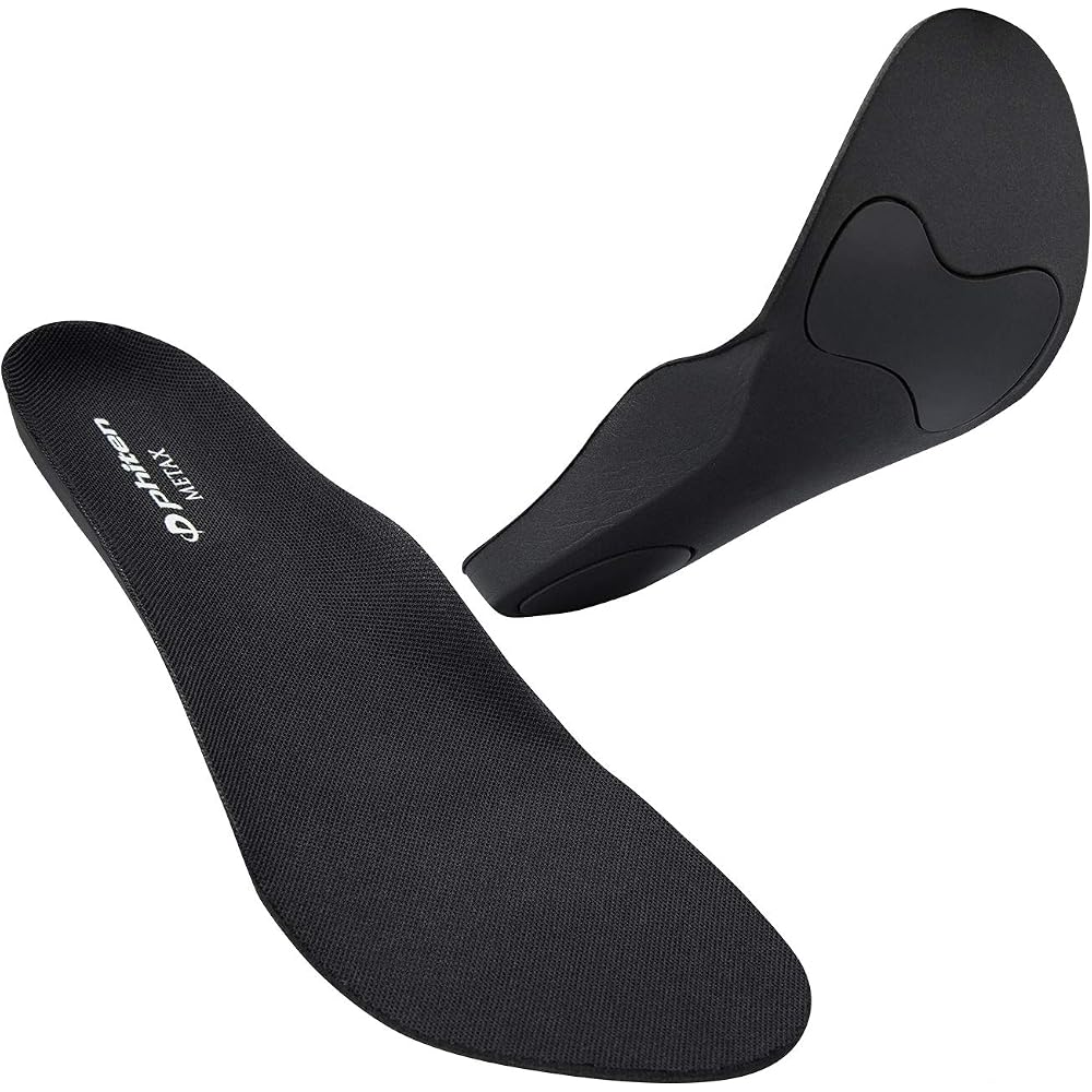 Phiten Metax Insoles Cup Type Shock Absorbing Thin Fit for Sports 26.5-28cm Unisex Shoe Inserts