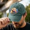 Unisex Retro Baseball with Fashion Print for Men and Women Everyday Wear
