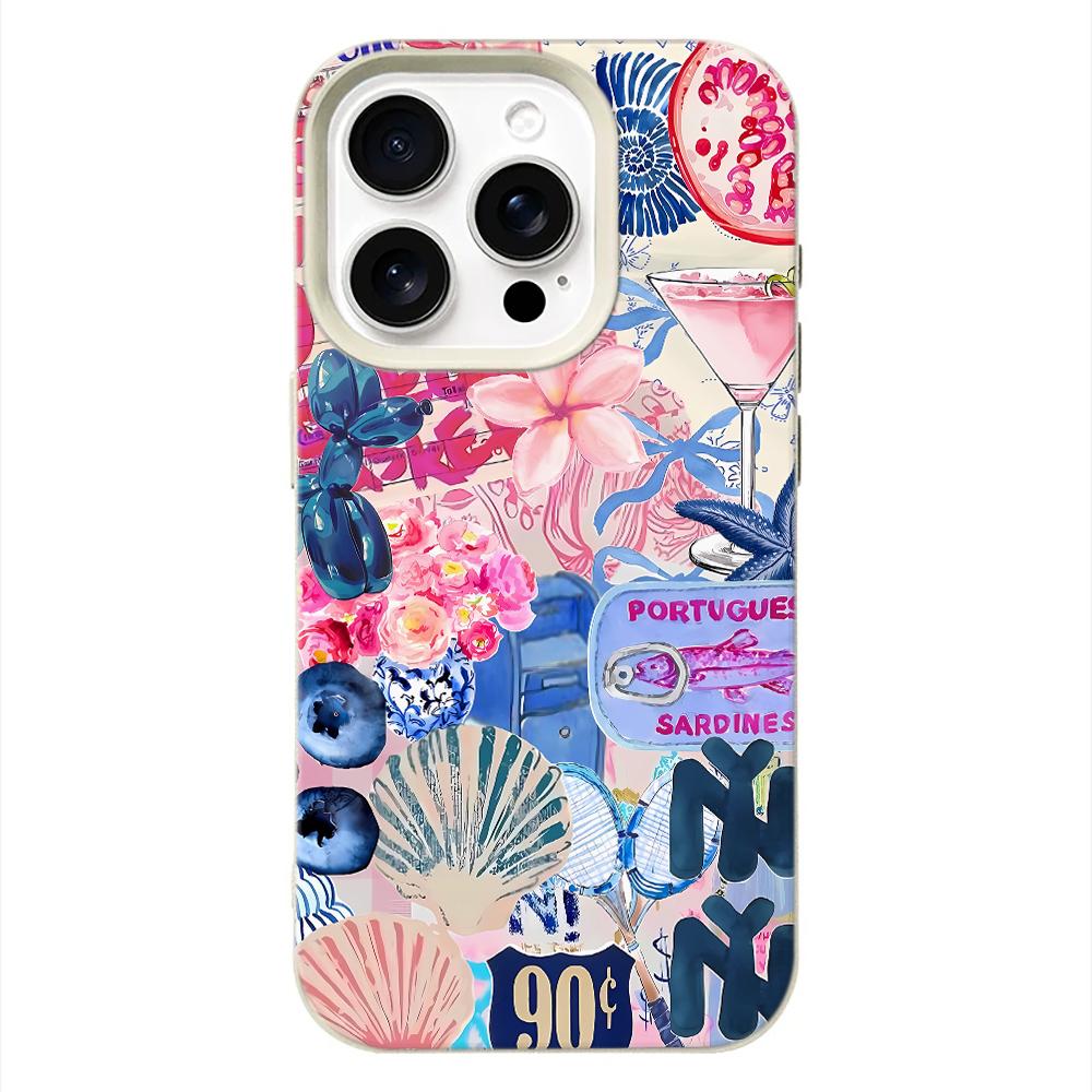 Colorful World Phone Case For IPhone 17 16 15 Plus 11 13 12 14 Pro Max 16e 17 Air Soft Silicone Cover Shockproof Cases