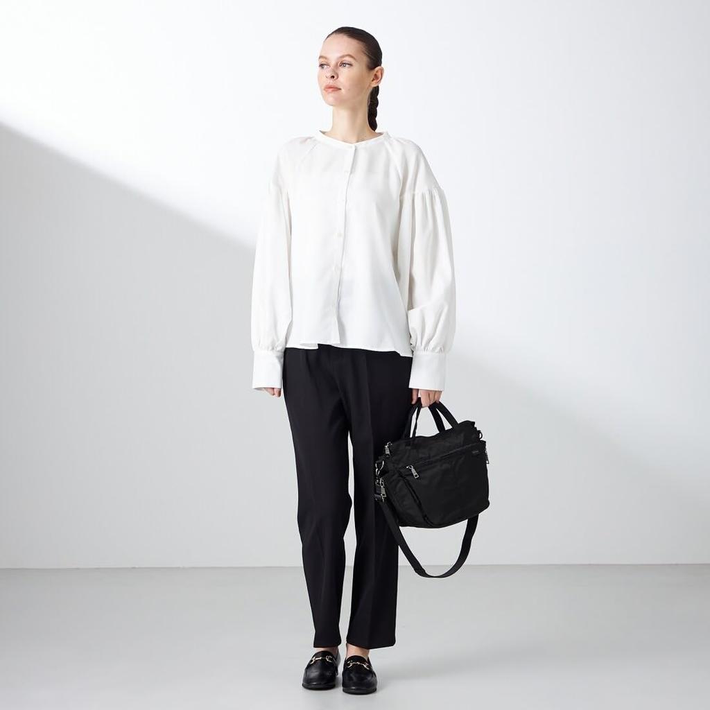 Y'SACCS vous et Side Zip 2-Way Mini Tote Bag YV02703 Dark Gray (15)