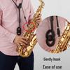 Saxophone Support: Double Shoulder Neck Strap for Alto, Tenor, and Soprano - Swiss Style