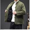 Giacca Tang Suit da Uomo Invernale 2025 Stile Cinese Velluto a Coste Spesso con Plus Velluto