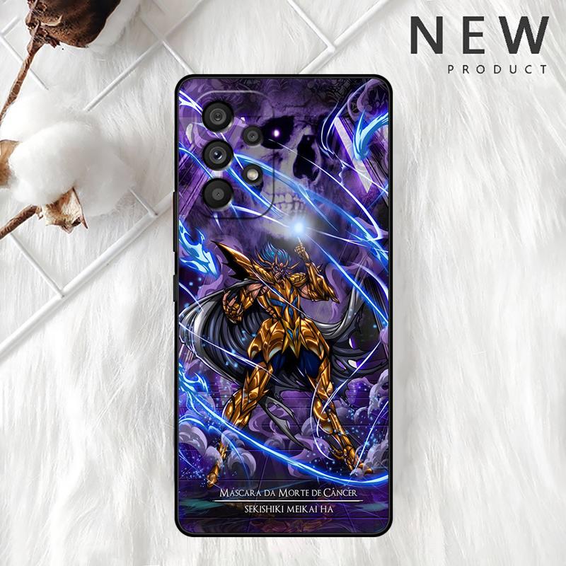 Saint Seiya Anime Case For Samsung Galaxy A54 A52 A14 5G A53 A12 A13 A71 A23 A34 A33 A21s Phone Cover
