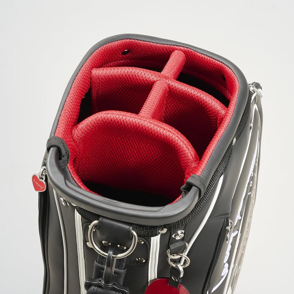 Schwarz Toriko Leichtgewicht mit herzförmigem Namensschild 3,0 kg 8,5 Zoll Golf LG4FCB01L