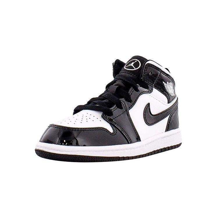 Air Jordan 1 Mid SE PS All Star 2021 Kids Sneakers Black White DD2194-001