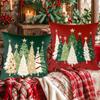 Christmas Pillow Cover Merry Christmas Party Decoration 2025 Xmas Christmas Tree Pillow Cover New Year Gift 2026