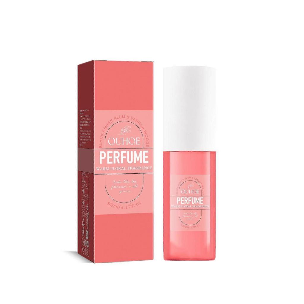 Brazilian Perfume for Women, Date, Fresh, Natural, Long-lasting Fragrance, Non-pungent Floral Body Perfume Spray, Red, 90ml less