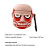 Earphone Case Soft Ultra-thin Comfortable Reusable Flexible Anti-fall Silicone 3D Cartoon Style Wireless Bluetooth-compatible Headphone Protective