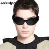 Dynamo Cat Eye Sunglasses Men  Luxury Brand Designer New In Fashion Round Sun Glasses For Women Y2K Punk Sports Goggle Male
