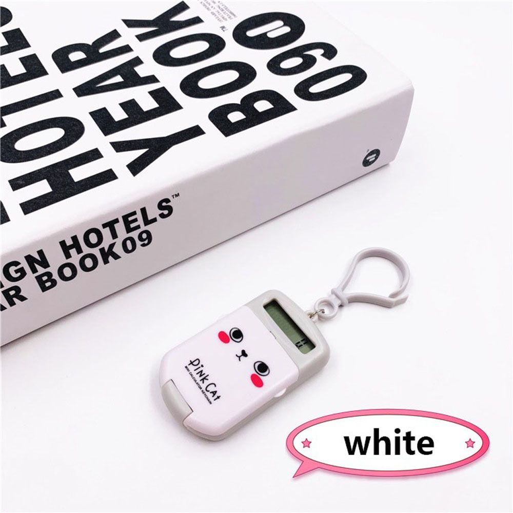 Size Student Supplies Mini Key Ring Calculator School Office Supplies Stationery Calculating Tool