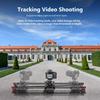 NEEWER Motorized Camera Slider with App Wireless Carbon Fiber Dolly Rail Camera Slider with Video Time and Panoramic Photography 31.5"/80cm Control,