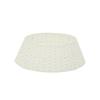 Woven Rattan Christmas Tree Skirt & Base Decoration